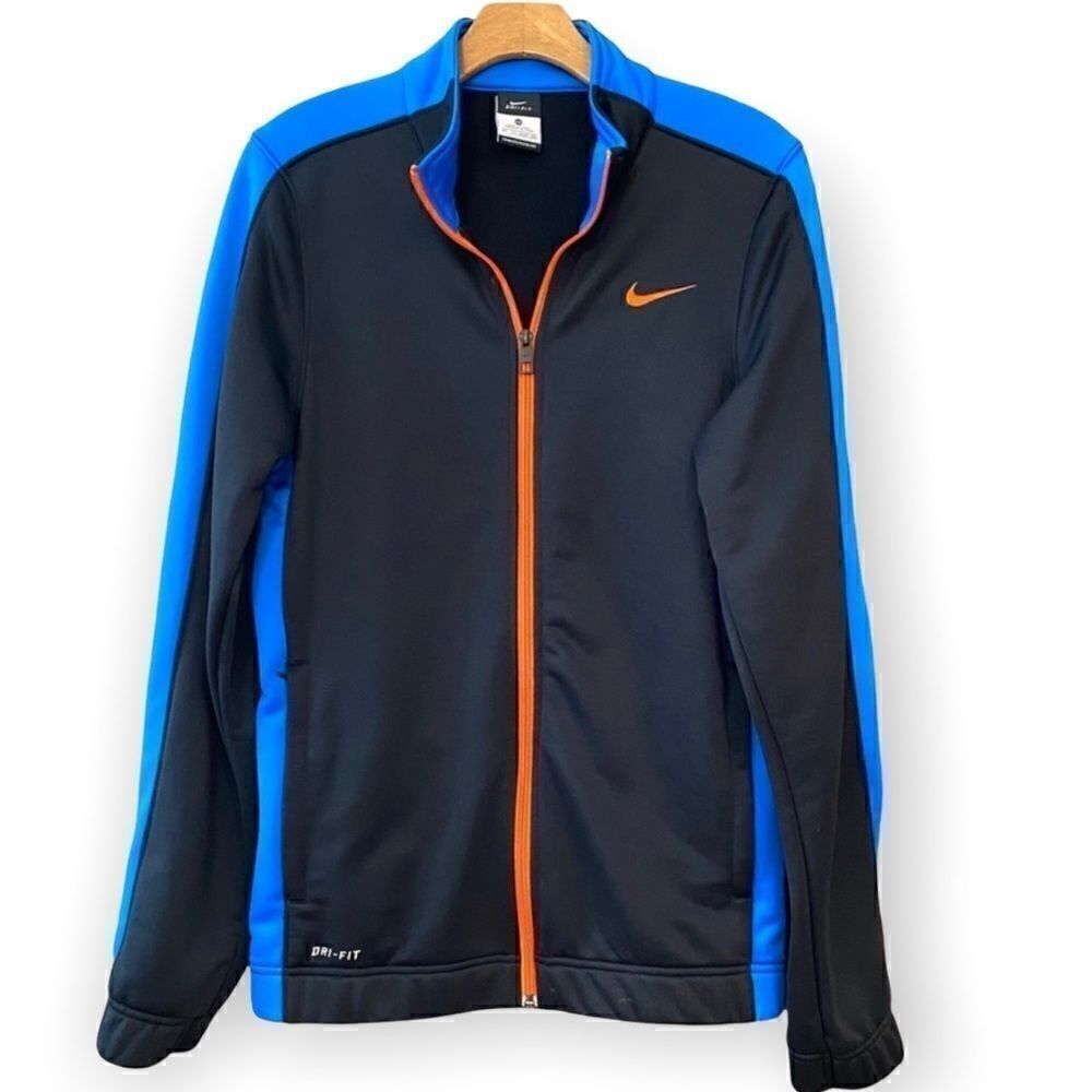 Nike XS Black Dri-Fit Windrunner Athletic Jacket